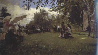 Ilia Efimovich Repin At the Academic Dacha (nn02)